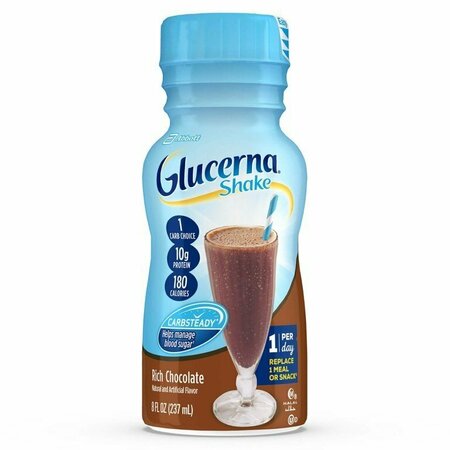 GLUCERNA ORIGINAL SHAKE Glucerna Shake Chocolate Oral Supplement, 8oz bottle 57804